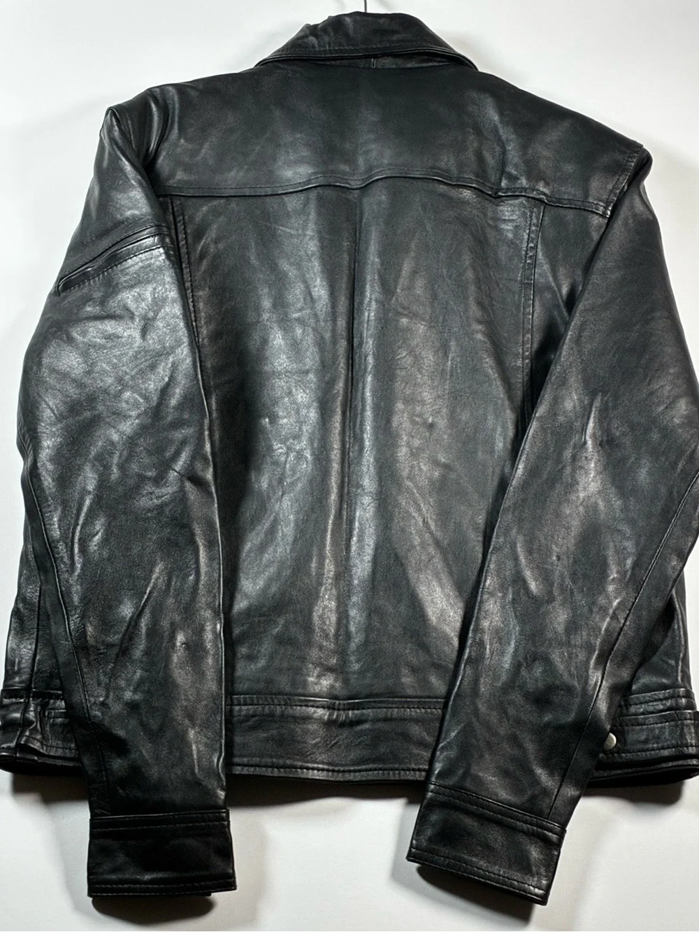 Laverapelle Men's Black Lambskin Leather Zip Jacket